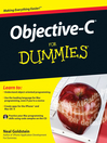 Objective-C For Dummies (eBook)
